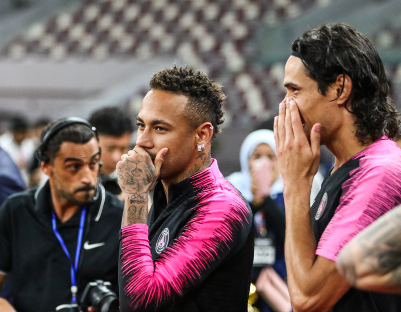 Neymar loðinn í svörum