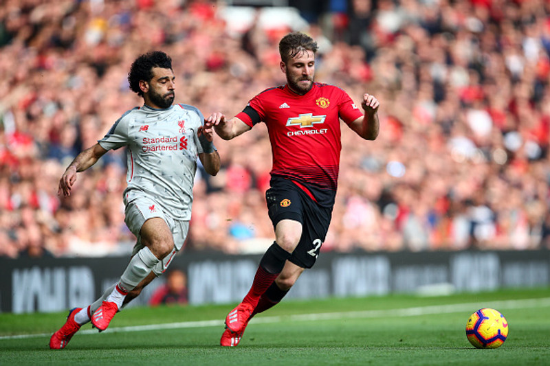 Úr leik liðanna á Old Trafford á síðasta tímabili.