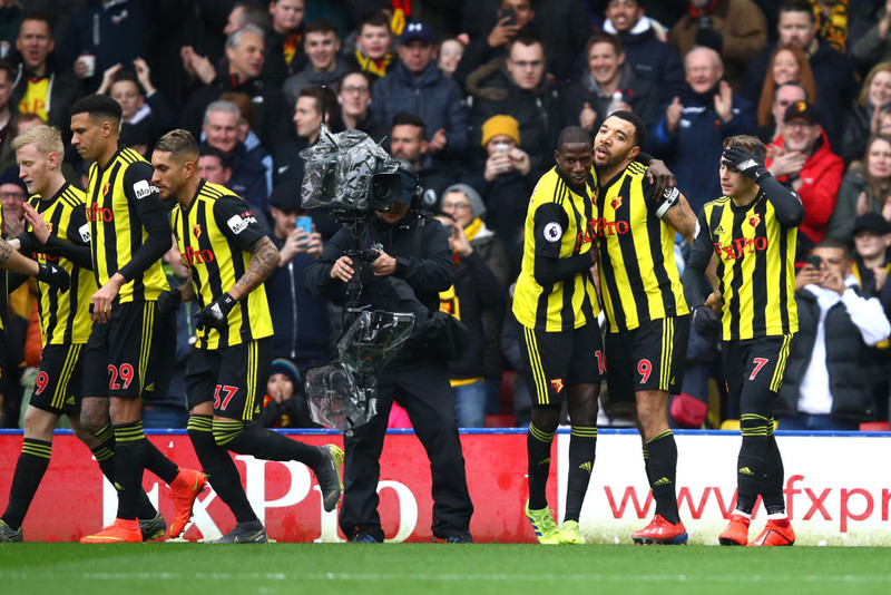 1. Watford - Gul spjöld: 77 - Rauð spjöld: 4 - Samtals: 81.