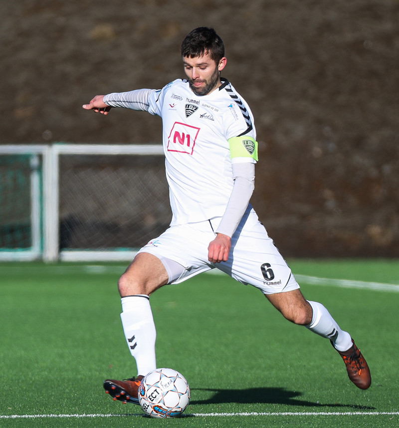 Matt Garner er fyrirliði Eyjamanna í dag.