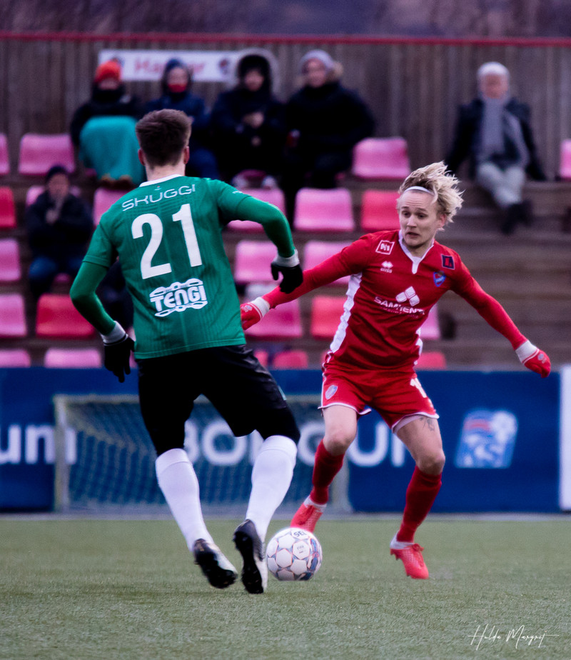 Myndaveisla: Breiðablik og Haukar skildu jöfn