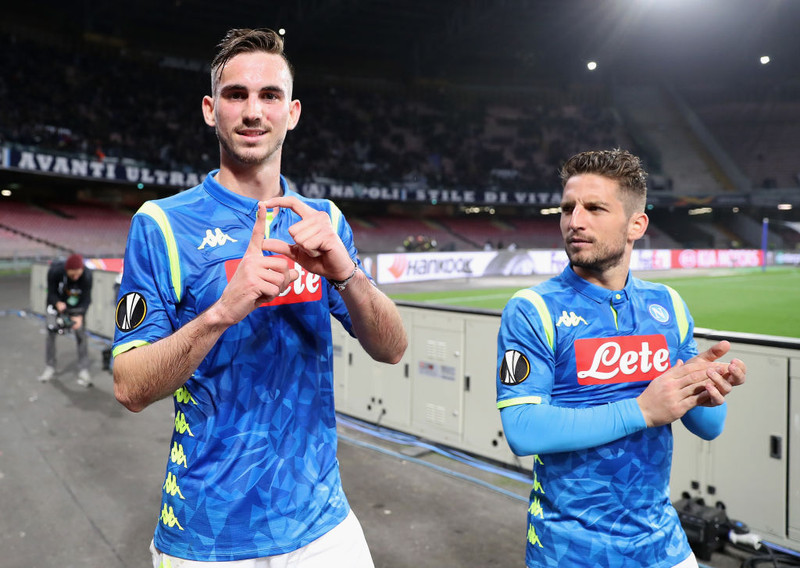 Fabian Ruiz og Dries Mertens voru á skotskónum.