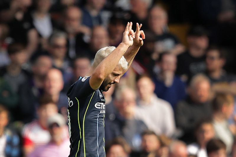 Aguero getur jafnað met Thierry Henry í dag
