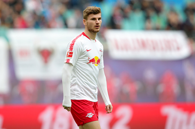 Timo Werner, framherji RB Leipzig hefur verið orðaður við Bayern Munchen. Werner hefur skorað þrjú mörk í bikarnum í ár.