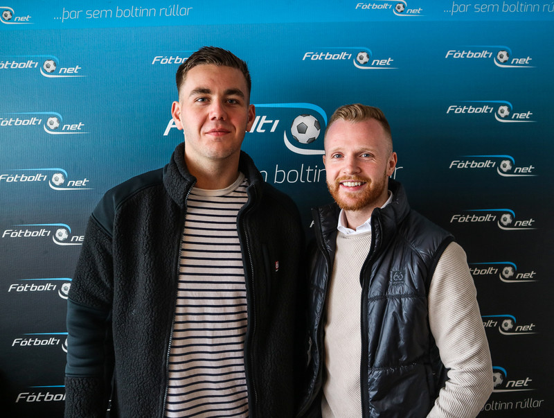 Aron Snær og Ragnar Bragi.