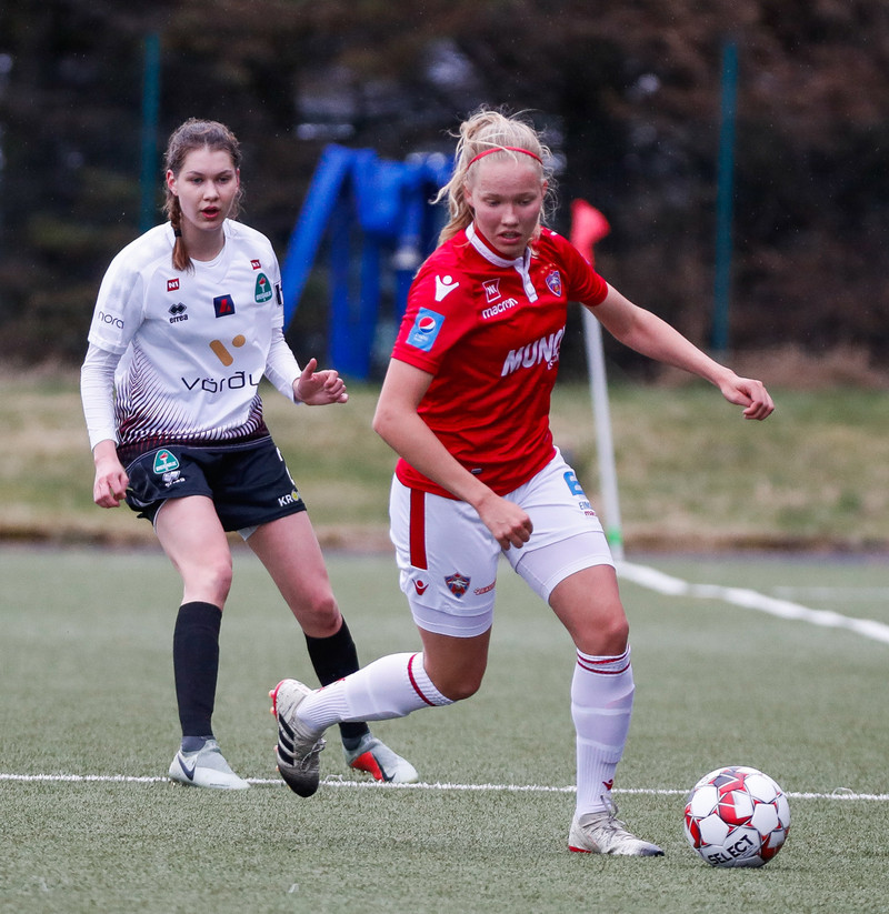 Hlín Eiríksdóttir er besti leikmaður 1. umferðar Pepsi Max deildarinnar