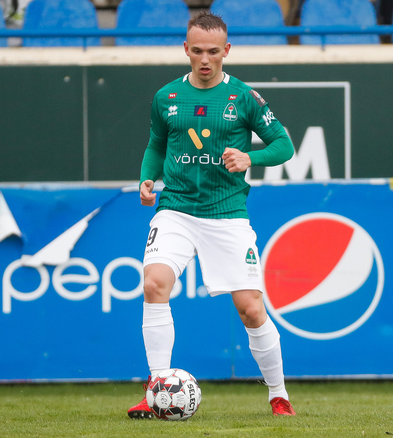 Aron Bjarnason var frábær í kvöld