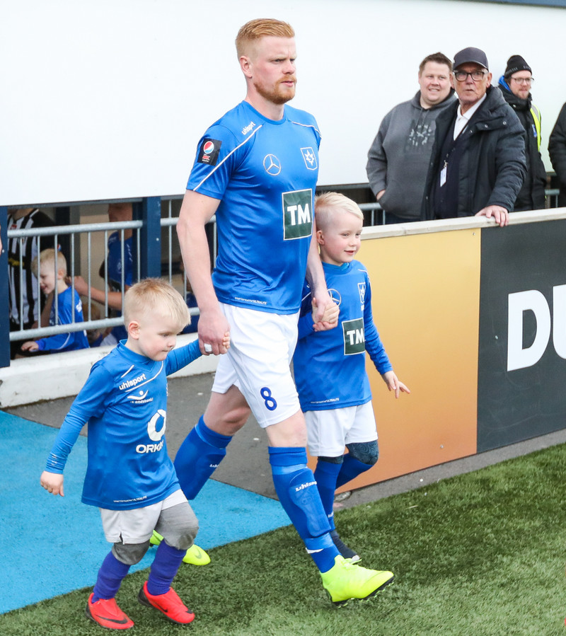 Baldur Sigurðsson fyrirliði Stjörnunnar byrjar á bekknum í dag.