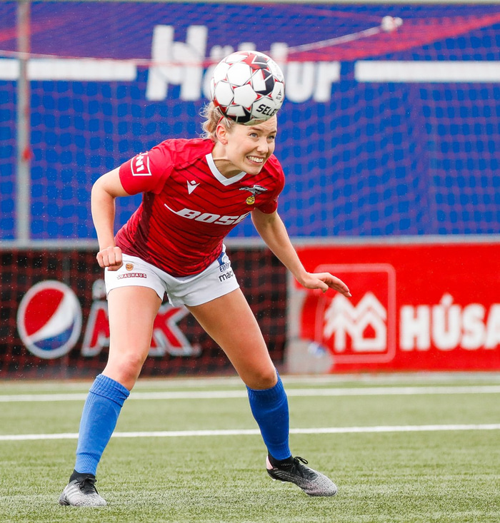 Elísa Viðarsdóttir er í liði umferðarinnar.