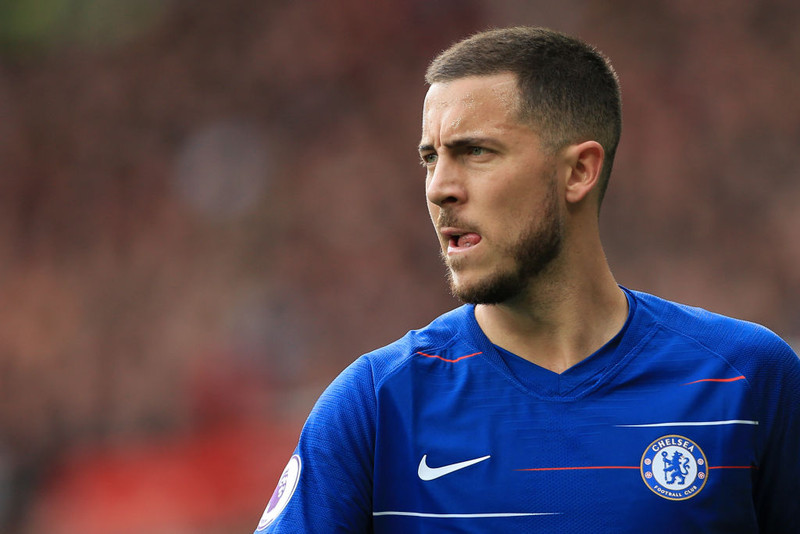 Hazard er eins og svo oft áður í slúðurpakkanum.