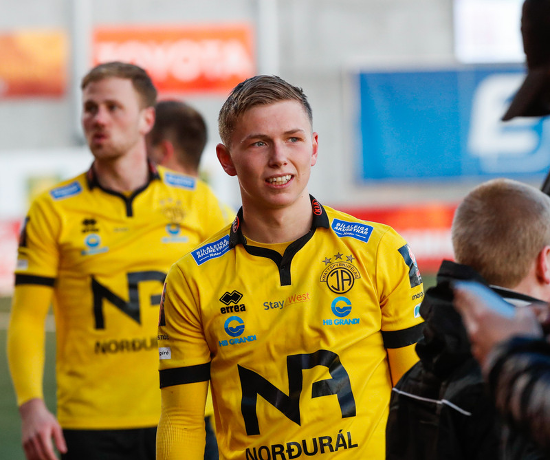 Bjarki Steinn setti tvennu.