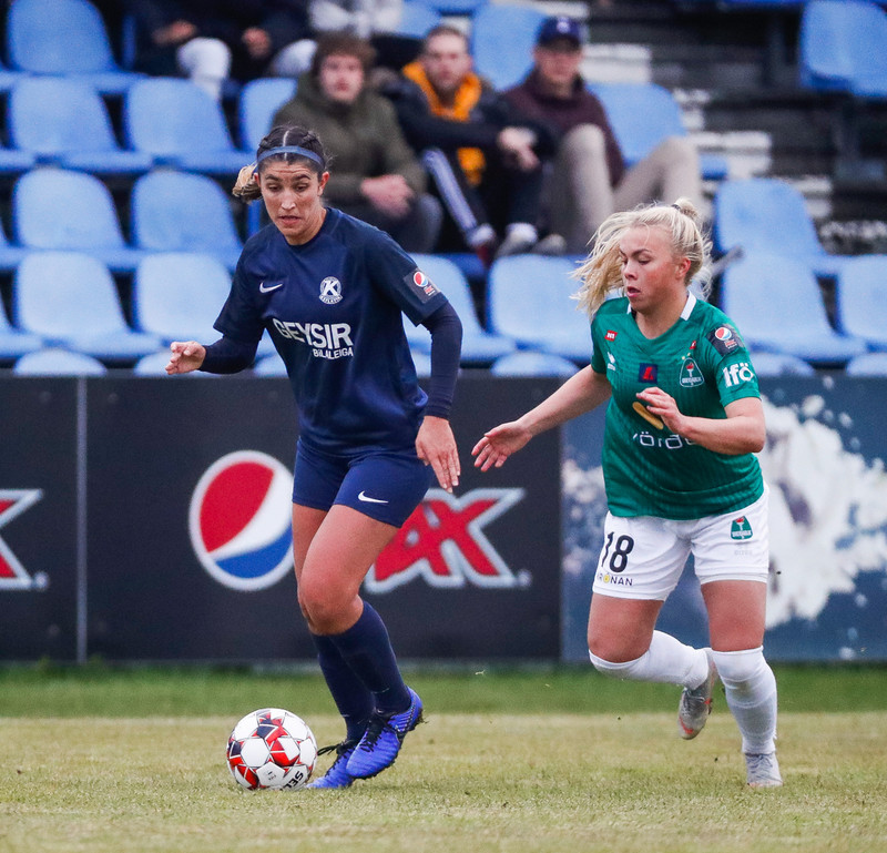 Sophie McMahon Groff skoraði tvö fyrir Keflavík