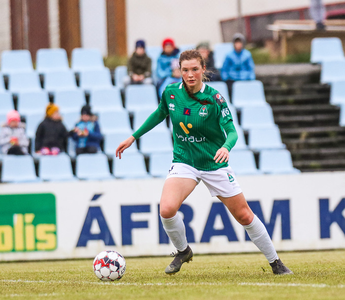 Karólína Lea lagði upp þrjú mörk í kvöld