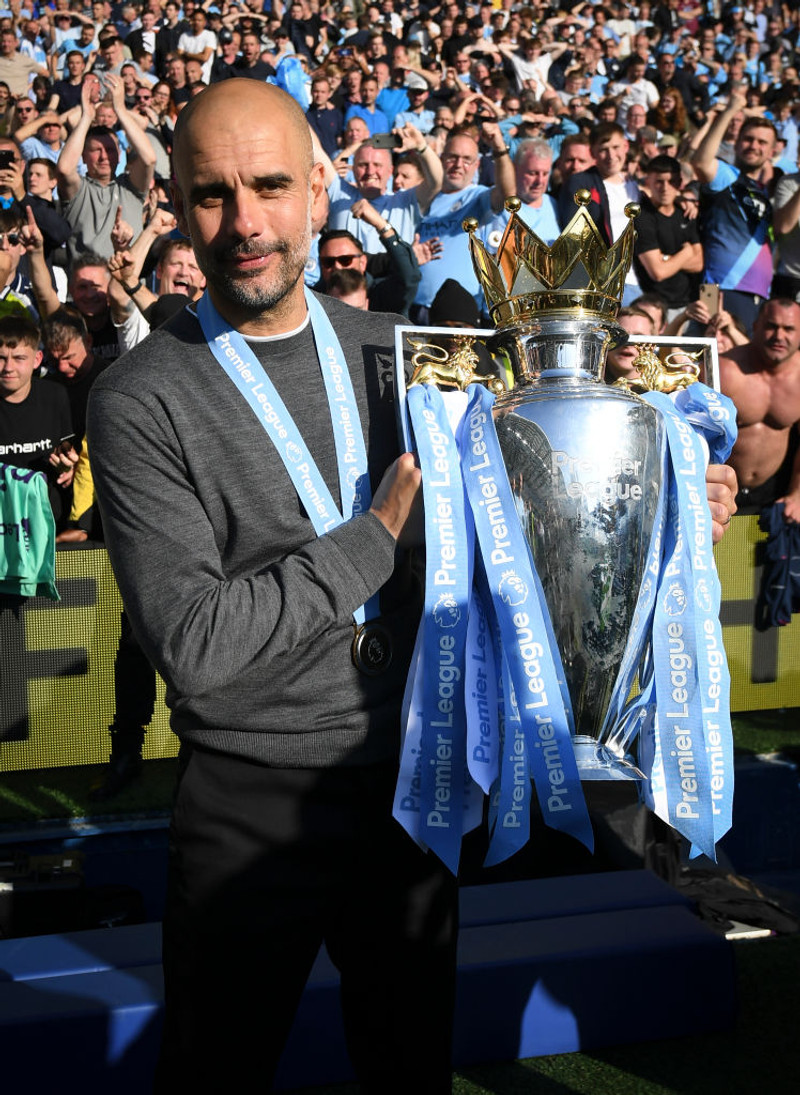 Guardiola bestur annað árið í röð