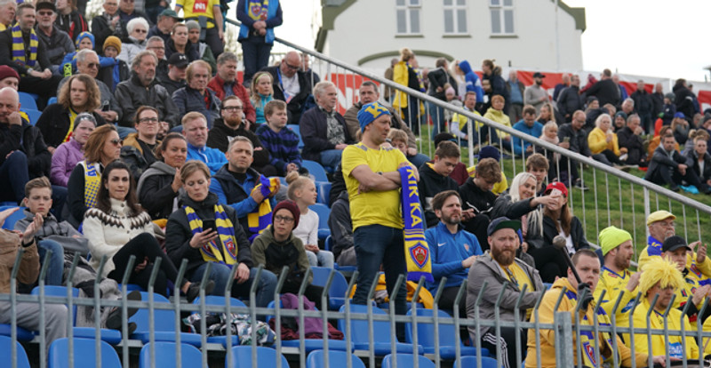 Myndaveisla: Breiðablik sótti þrjú stig gegn KA
