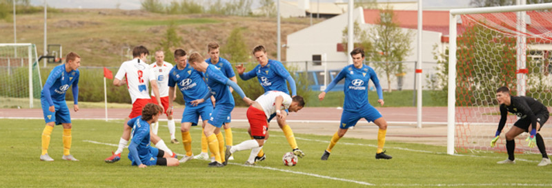 Myndaveisla: Grótta vann Þór á Akureyri