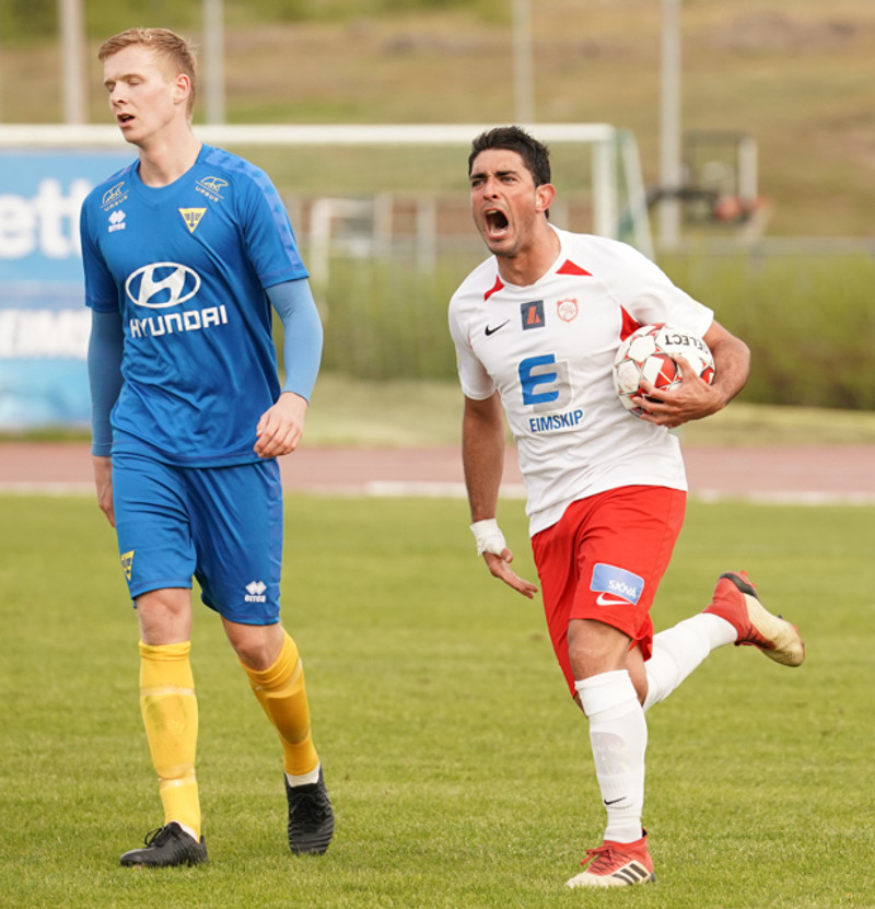 Myndaveisla: Grótta vann Þór á Akureyri