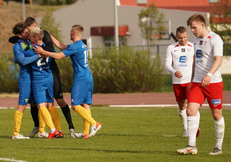 Myndaveisla: Grótta vann Þór á Akureyri