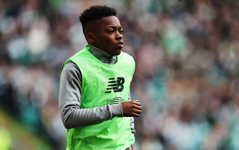 Karamoko Dembele lék sinn fyrsta leik fyrir Celtic