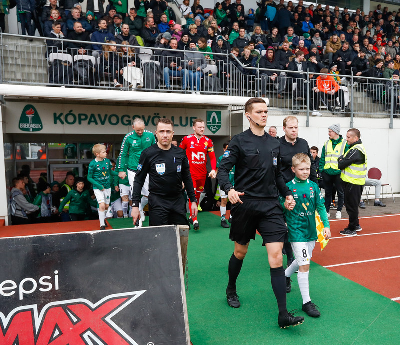 Myndaveisla: Skagamenn unnu Blika á nýju gervigrasi