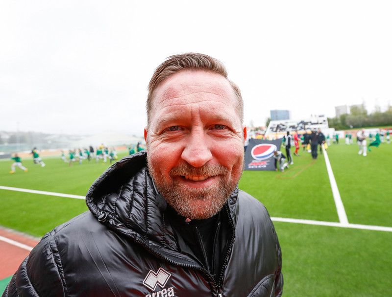 Myndaveisla: Skagamenn unnu Blika á nýju gervigrasi