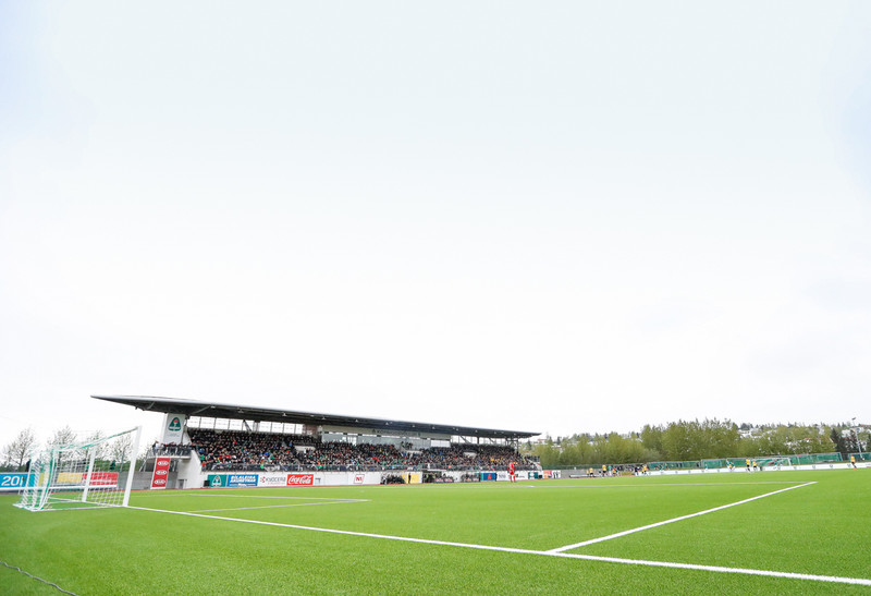 Myndaveisla: Skagamenn unnu Blika á nýju gervigrasi