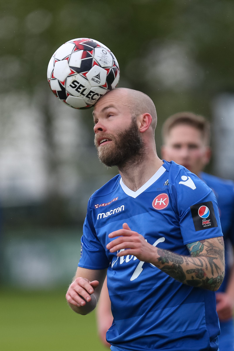 Myndaveisla: KR vann HK í fimm marka leik