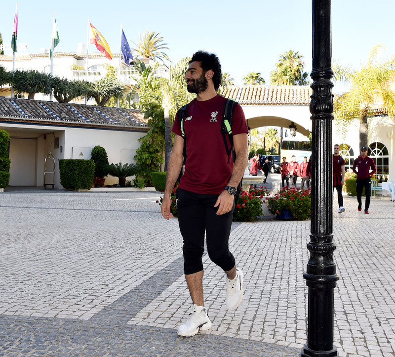 Myndir: Létt yfir Liverpool mönnum á Marbella