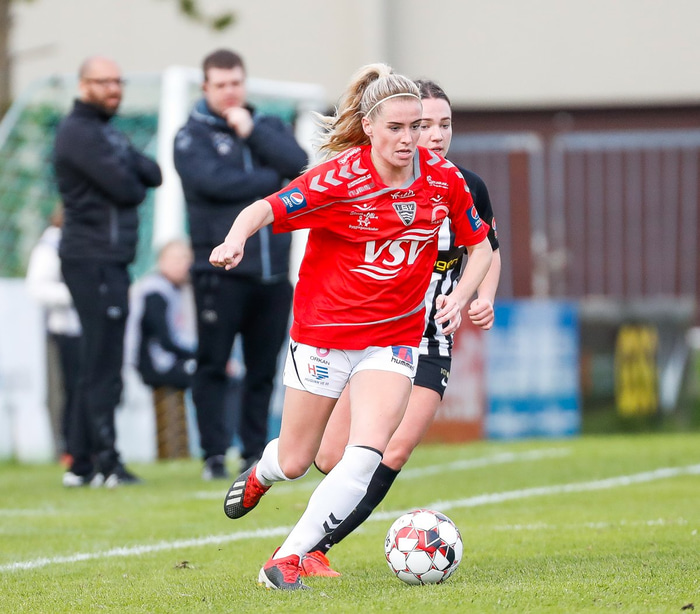 Emma Rose Kelly í leik með ÍBV síðasta sumar.