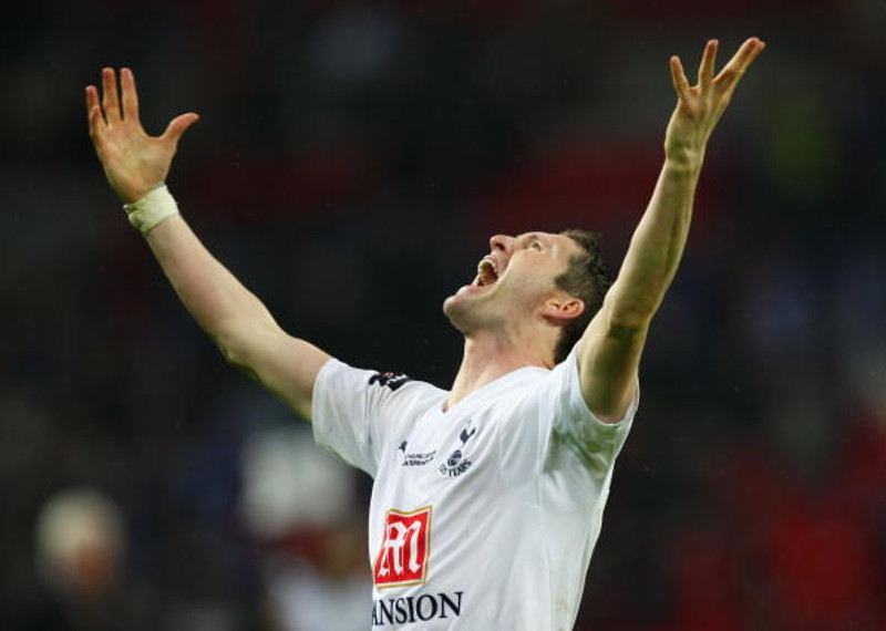 Robbie Keane í leik með Tottenham.