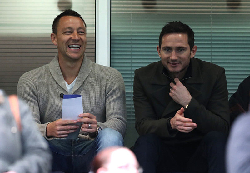 John Terry og Frank Lampard.