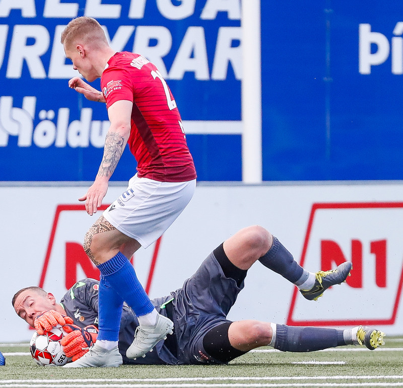 Myndaveisla: Breiðablik skildi Valsmenn eftir í vandræðum