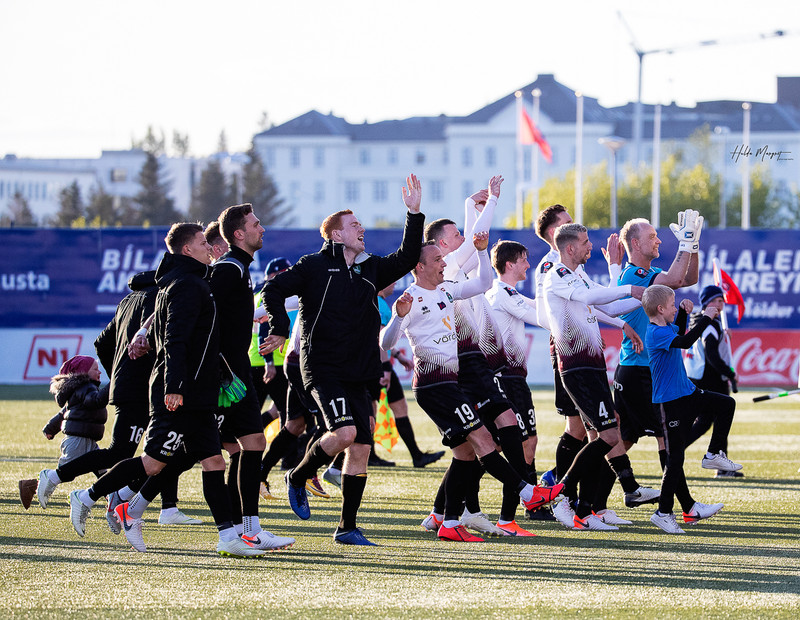 Myndaveisla: Breiðablik vann Val í fyrrakvöld