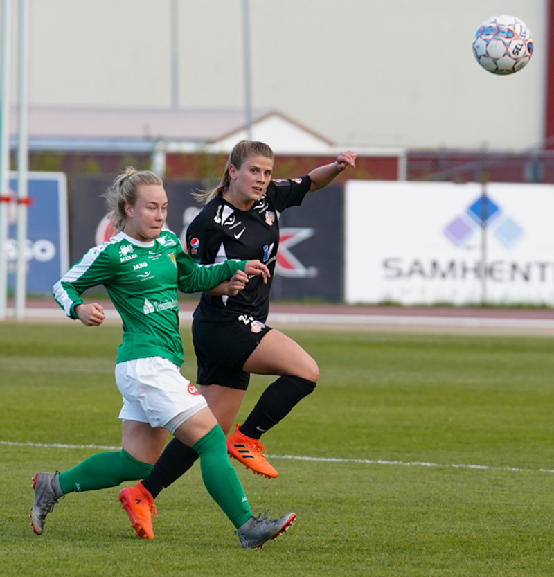 Krista Eik Harðardóttir gerði tvö fyrir Völsung