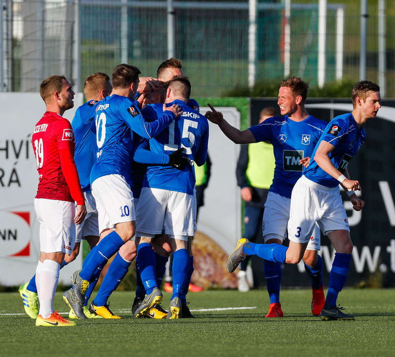 Stjarnan vann KR 3-0 í æfingaleik í síðustu viku.