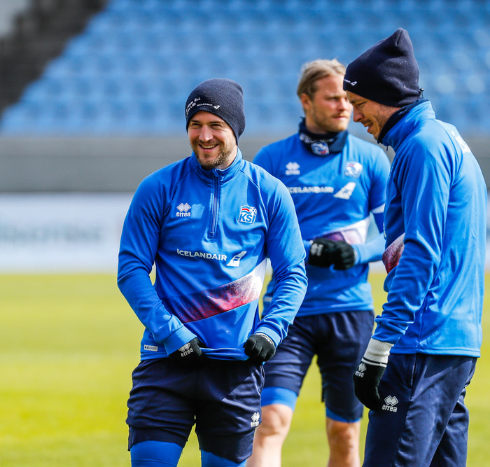 Rúnar Már Sigurjónsson var fyrr í dag valinn í landsliðshópinn.