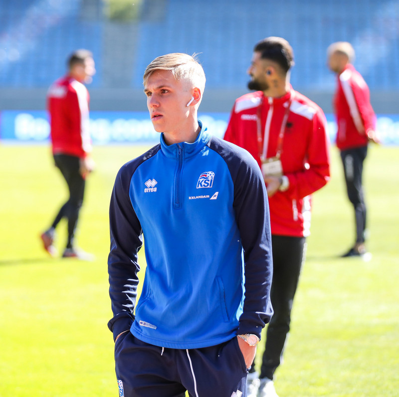 Arnór Sigurðsson.