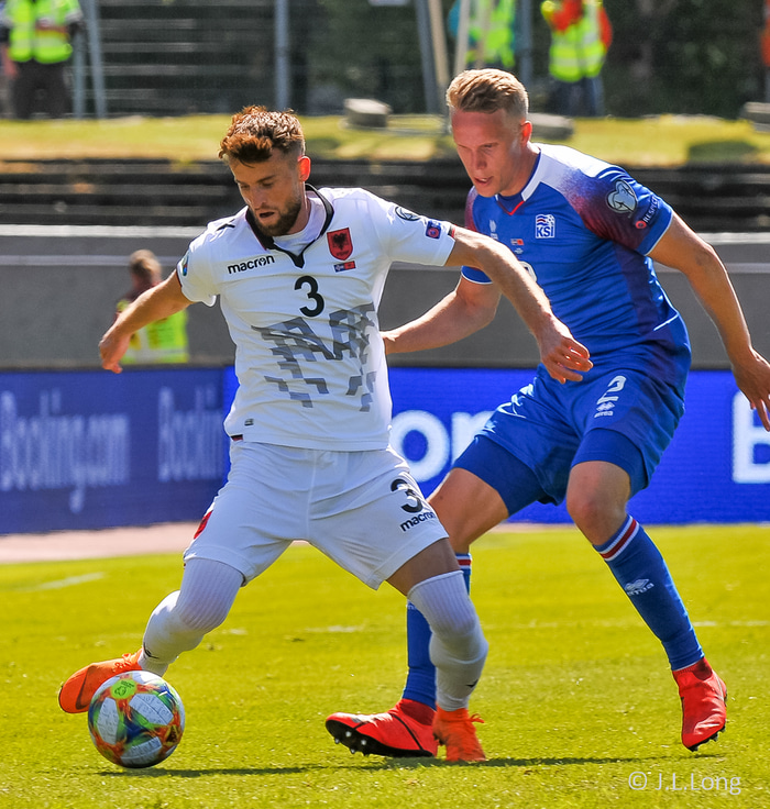 Albanska liðið hafði betur gegn Íslandi