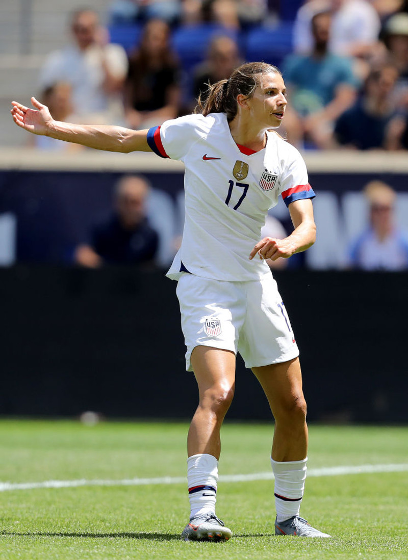 Tobin Heath hefur skorað í fimm af síðustu sex landsleikjum.