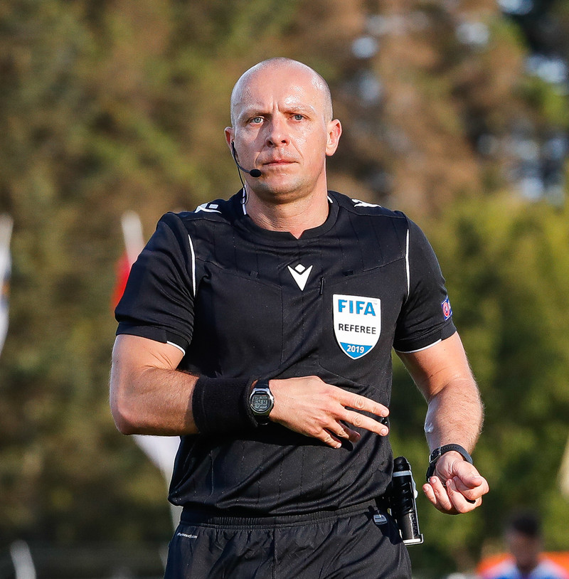 Szymon Marciniak dæmdi úrslitaleik HM 2022.