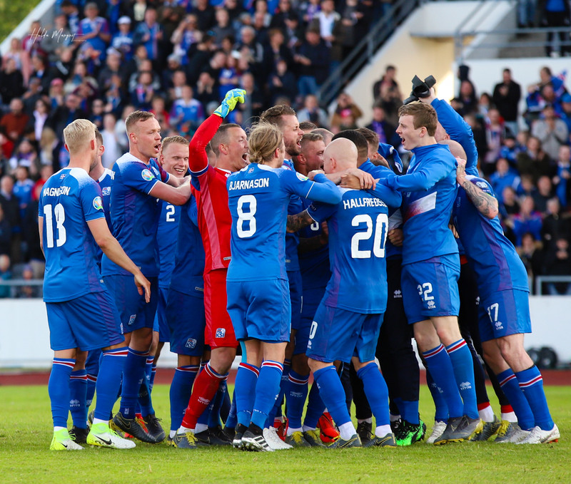 Myndaveisla 4: Ísland vann Tyrki í Laugardalnum
