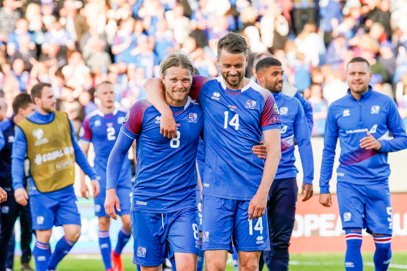 Myndaveisla 3: Ísland vann Tyrki í Laugardalnum