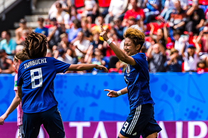 Japan fagnar marki.