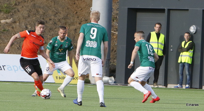 Myndaveisla: Fylkir lagði Breiðablik í sjö marka leik