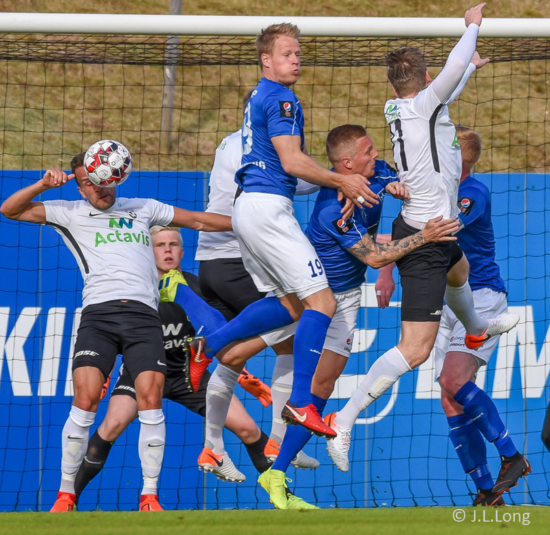 Myndaveisla: FH og Stjarnan gerðu jafntefli