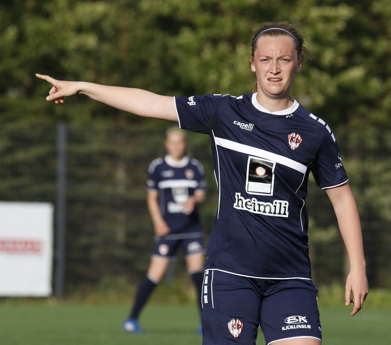 Lauren er búin að eiga magnað tímabil í framlínu Þróttar