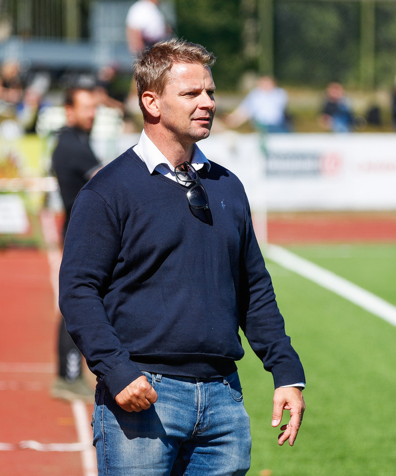 Ágúst Gylfason þjálfari Breiðabliks