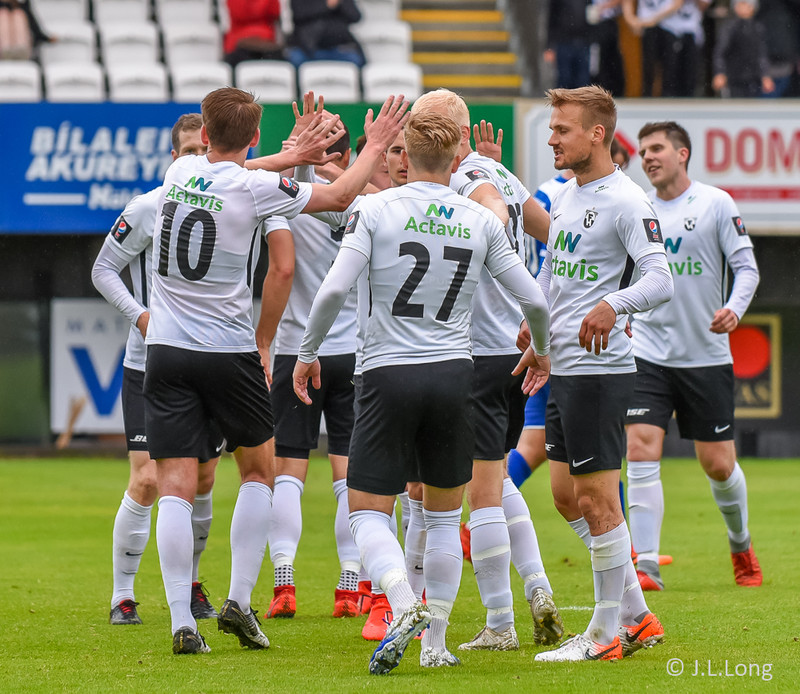 FH gerði sex mörk.