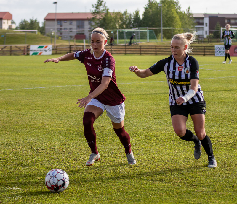 Anna María í leik gegn KR fyrr í sumar.