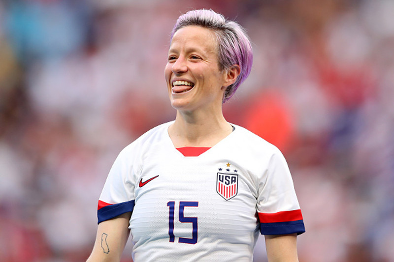 Megan Rapinoe er lykilamaður í landsliði Bandaríkjana.